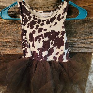 Iloveplum size 8 cow print tutu
